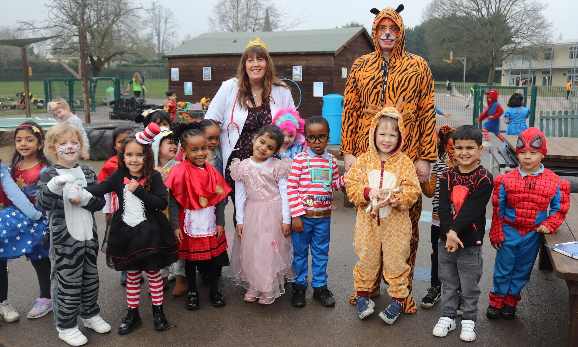 Churchend book day dressing up